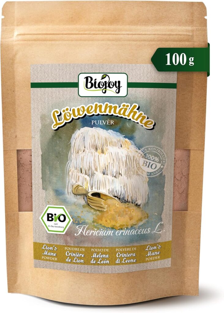 10 plantes pour mémoire, concentration et gestion du stress lions en poudre