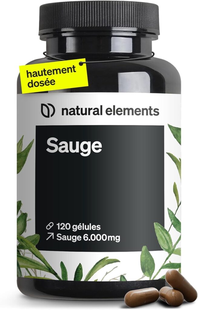 10 plantes pour mémoire, concentration et gestion du stress sauge gelule